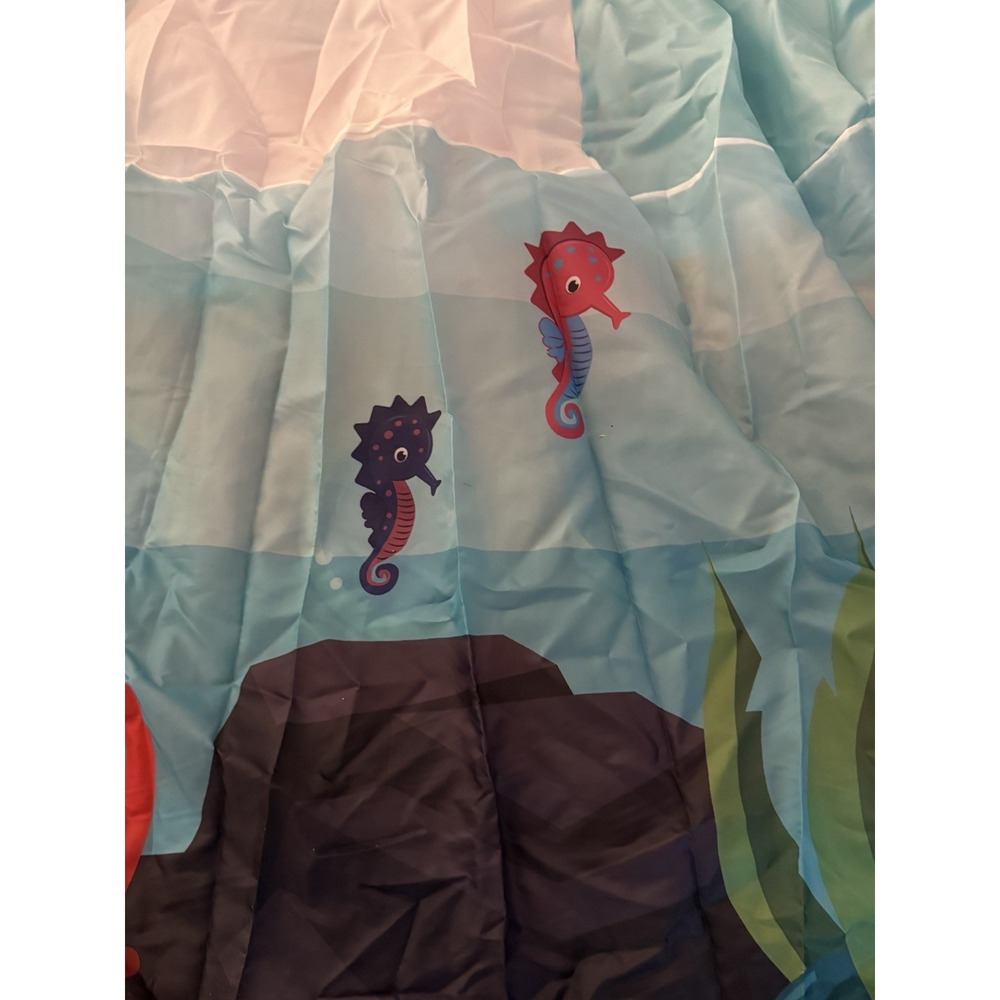 HIYA "Under the Sea" Inflatable Fort Cover Inflatable Playhouse for Kids - Picture 9 of 15